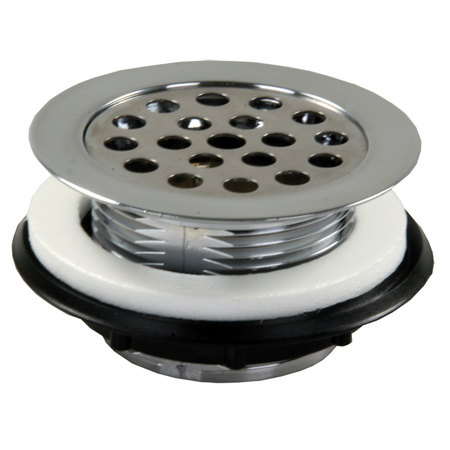 JR PRODUCTS JR Products 95175 Shower Strainer with Grid - Chrome 95175